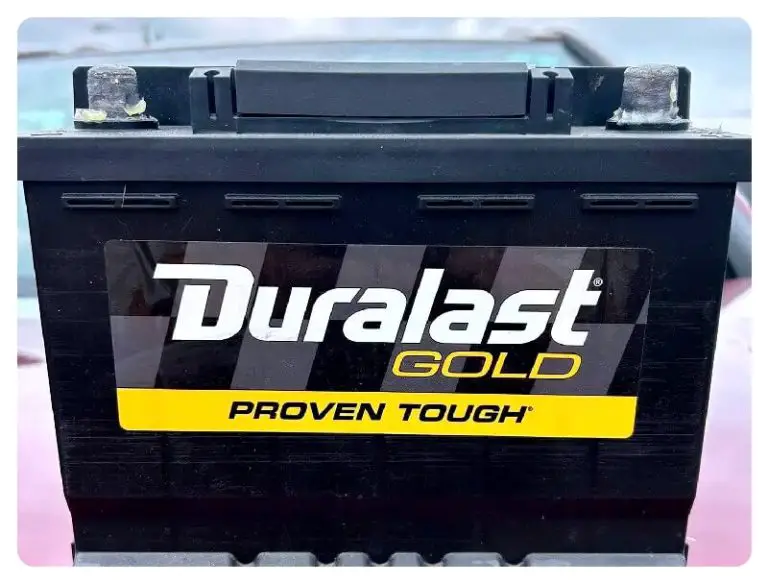 Duralast Gold Battery Review - Table Chart