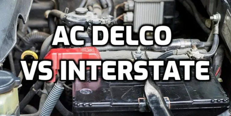 Ac Delco Vs Interstate Battery Comparison Table 2194