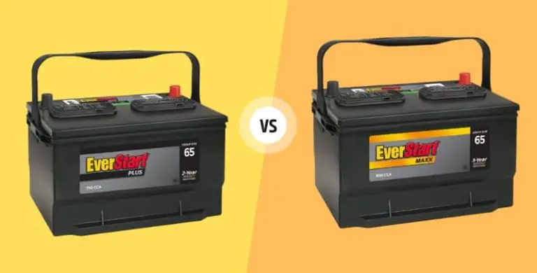 Everstart Plus vs Maxx Battery - Comparison TABLE