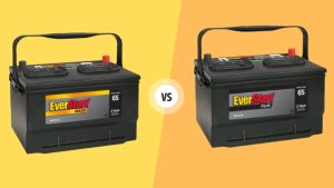 Everstart Maxx 65 vs 65N - Comparison TABLE